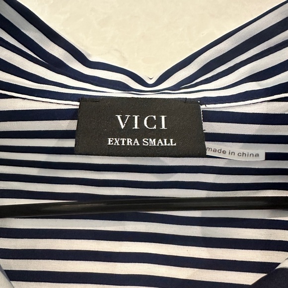 VICI Collection Belted Mini Shirt Dress - Picture 5 of 5